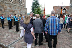 Fronleichnamsprozession durch die Straßen von Naumburg (Foto: Karl-Franz Thiede)